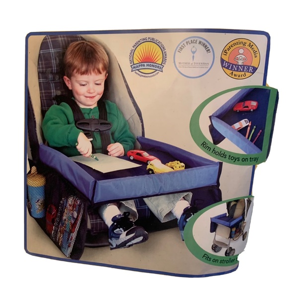 STAR KIDS Snack & Play Travel Tray Car Seat & Stroller Tray For Kids - Picture 2 of 4